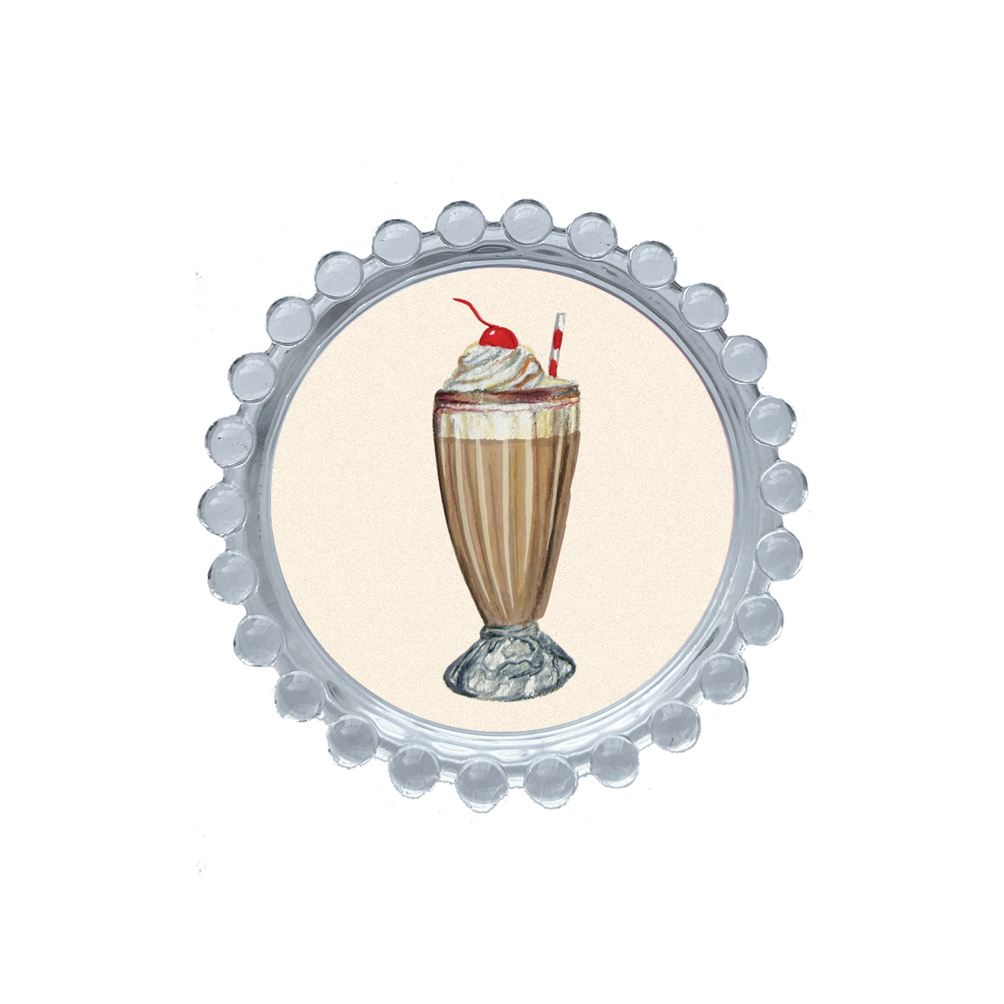 Rootbeer Float Trinket Dish
