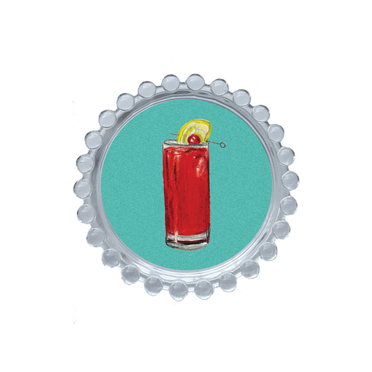 Singapore Sling Trinket Dish