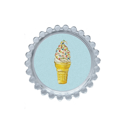 Soft Serve with Sprinkles Trinket Dish