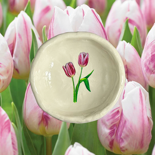 Tulips Dish