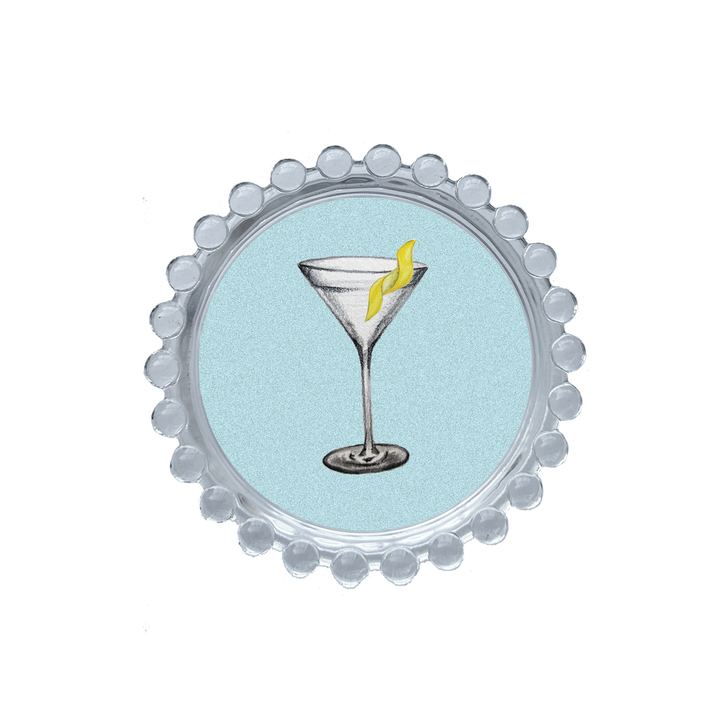 Martini with a Twist Trinket Dish