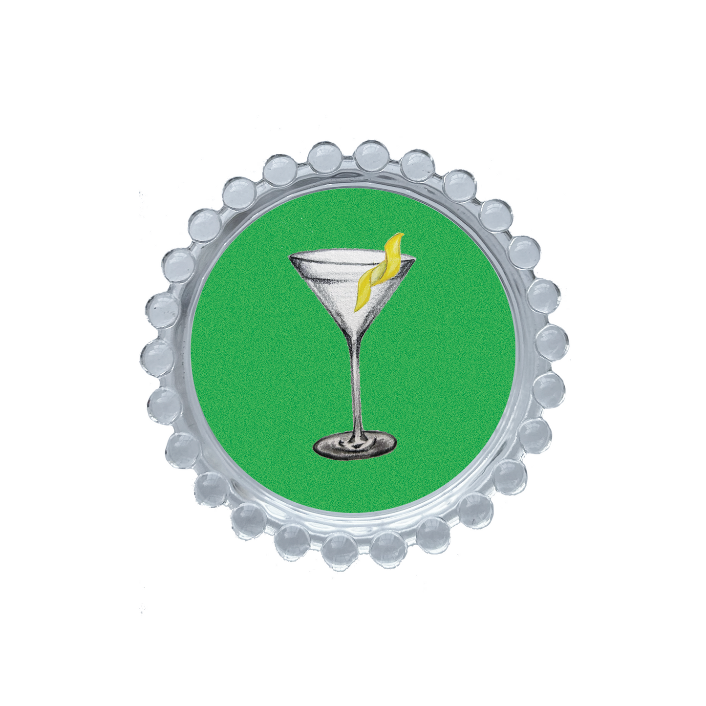 Martini with a Twist Trinket Dish