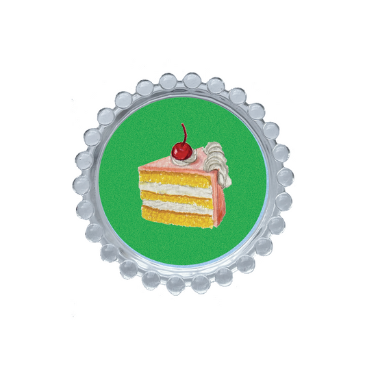 Yellow Cake Trinket Dish