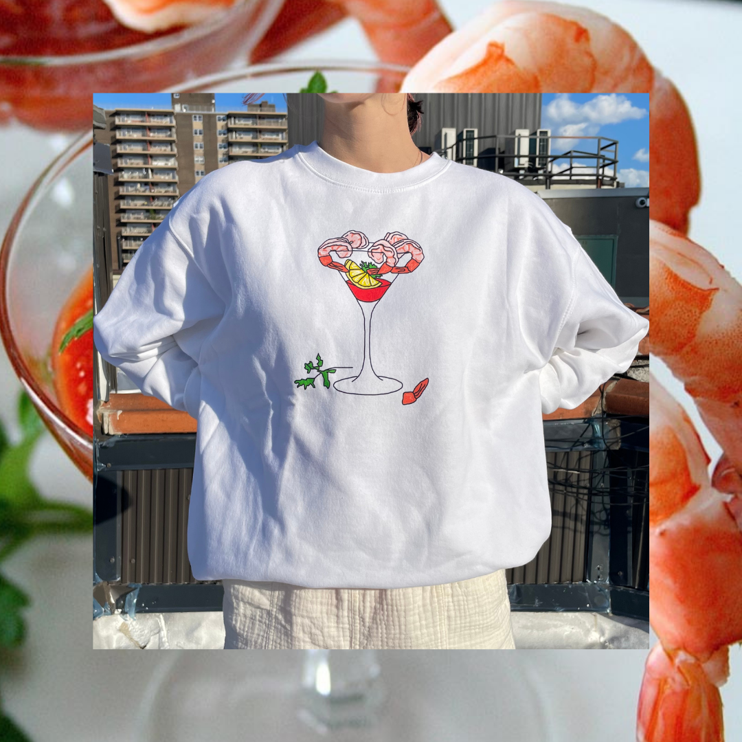 Shrimp Cocktail Sweatshirt